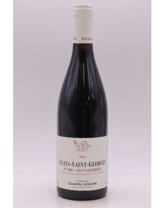 Chantal Lescure Nuits Saint Georges 1er cru Les Vallerots 2022