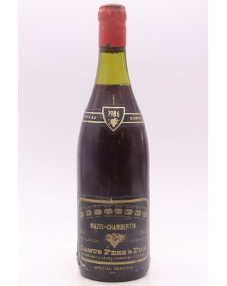 Camus Mazy Chambertin 1986 -5% DISCOUNT !
