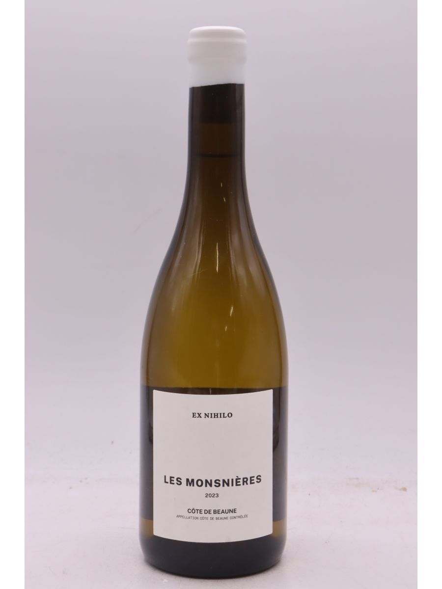 photo du vin ex Nihilo Côte de Beaune les Monsnières 2023 Blanc