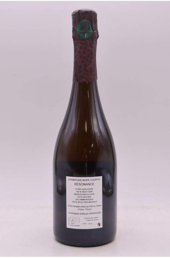 Marie Courtin Résonance Extra Brut