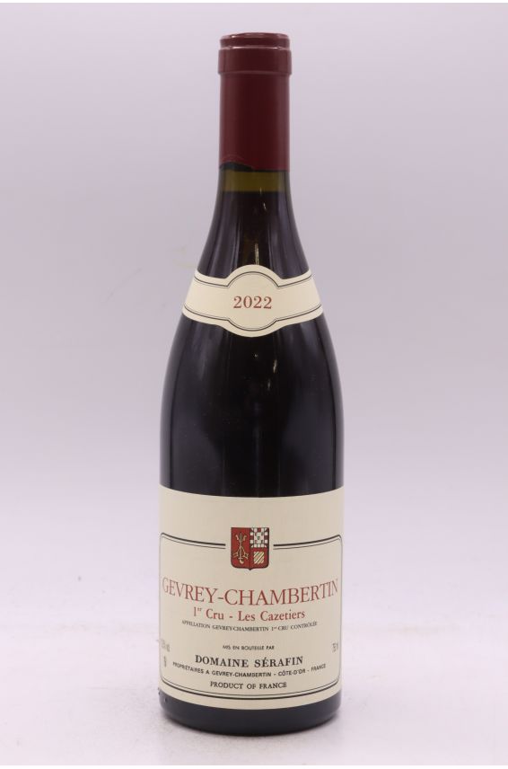 Sérafin Gevrey Chambertin 1er cru Les Cazetiers 2022