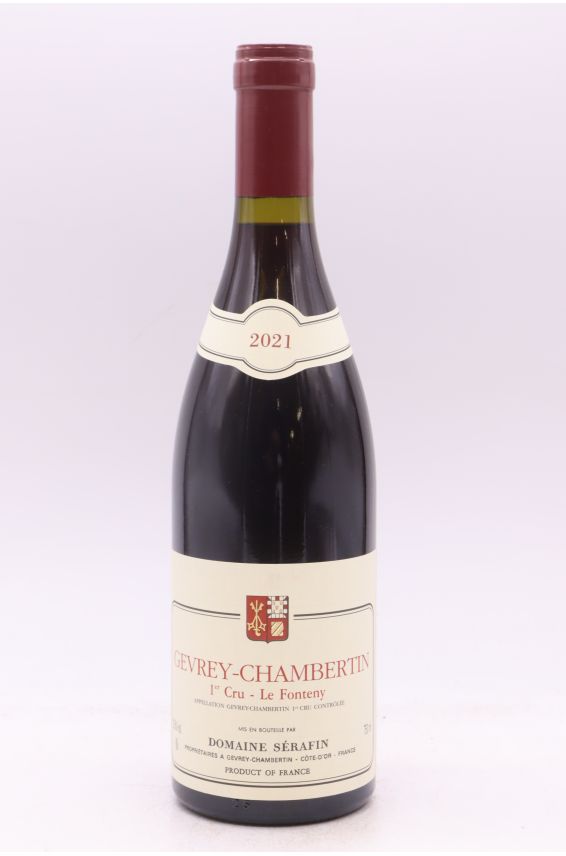 Sérafin Gevrey Chambertin 1er cru Le Fonteny 2021