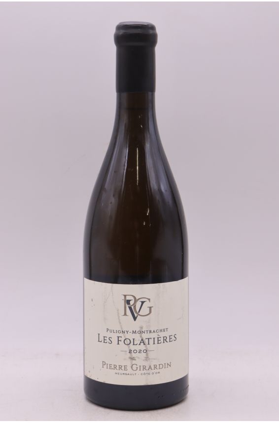 Pierre Girardin Puligny Montrachet 1er cru Les Folatières 2020