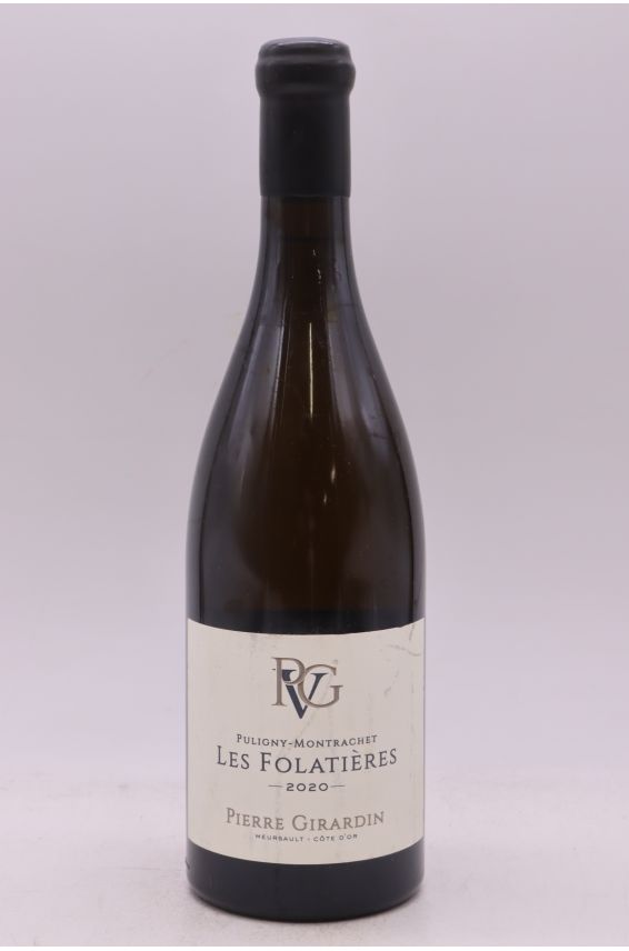 Pierre Girardin Puligny Montrachet 1er cru Les Folatières 2020