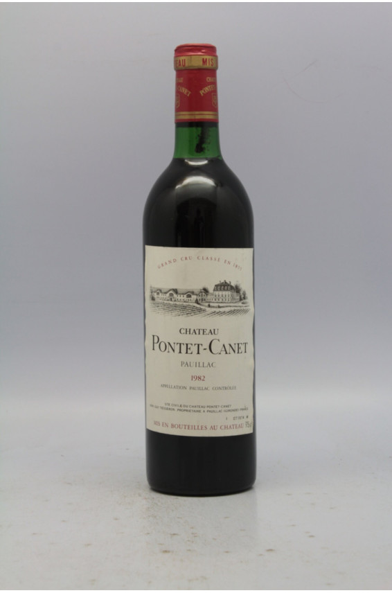 Pontet Canet 1982 - PROMO -5% !