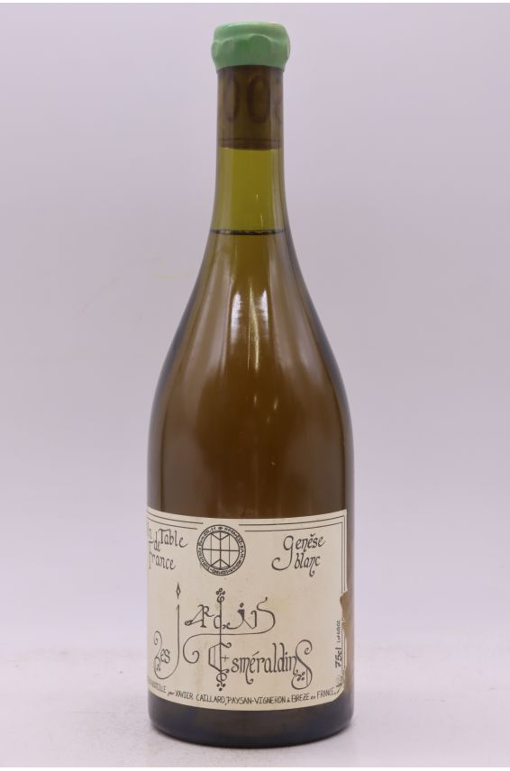 Xavier Caillard Les Jardins d'Esméraldins Genèse Blanc 2002