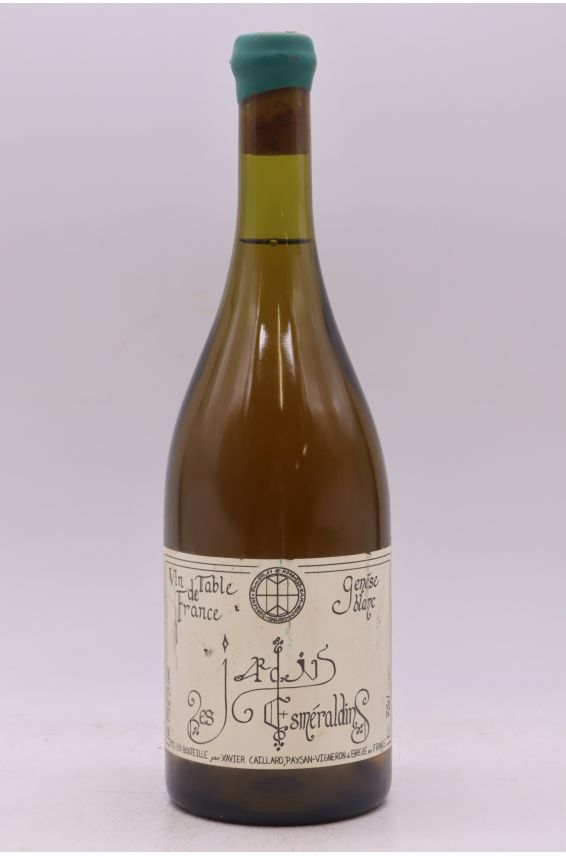 Xavier Caillard Les Jardins d'Esméraldins Genèse Blanc 2004