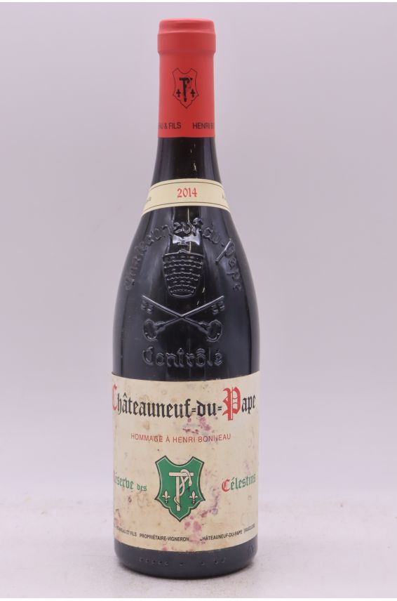 Henri Bonneau Châteauneuf du Pape Cuvée des Célestins 2014 - PROMO -5% !