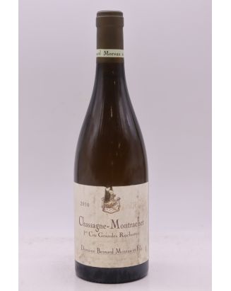Bernard Moreau Chassagne Montrachet 1er cru Les Grandes Ruchottes 2010 -5% DISCOUNT !