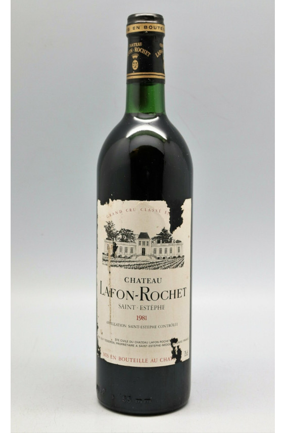 Lafon Rochet 1981 -10% DISCOUNT !