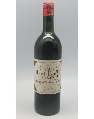 Haut Bages Libéral 1960 -5% DISCOUNT !
