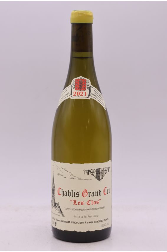 Vincent Dauvissat Chablis Grand cru Les Clos 2021