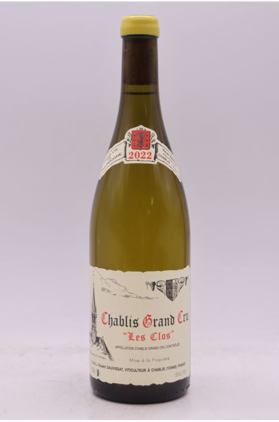 Vincent Dauvissat Chablis Grand cru Les Clos 2022