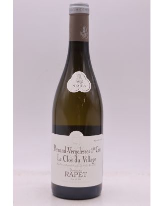 Rapet Pernand Vergelesses 1er cru Clos du Village 2023 blanc