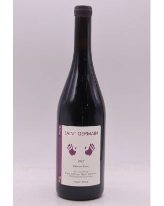 Claire et Florent Béjon Saint Germain Cabernet Franc 2022