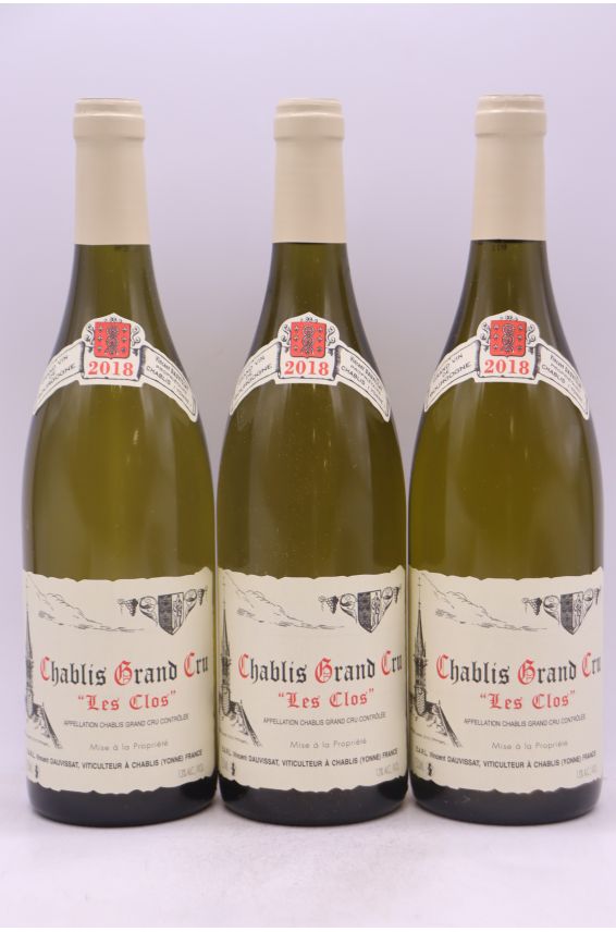 Vincent Dauvissat Chablis Grand cru Les Clos 2018