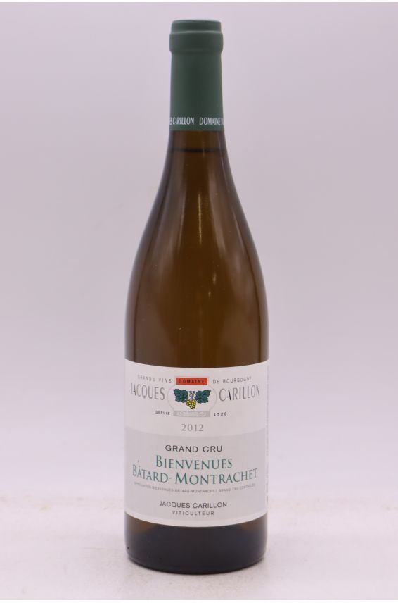 Jacques Carillon Bienvenues Bâtard Montrachet 2012
