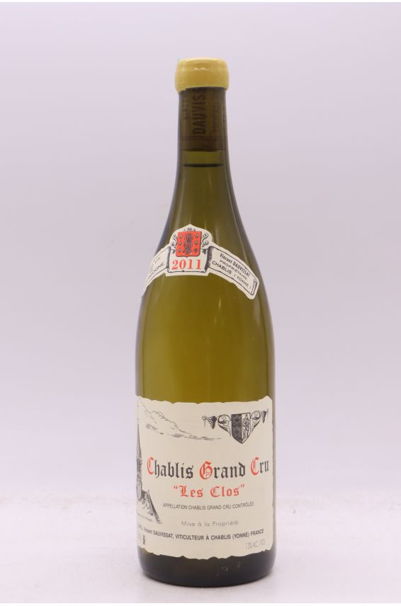 Vincent Dauvissat Chablis Grand Cru Les Clos 2011