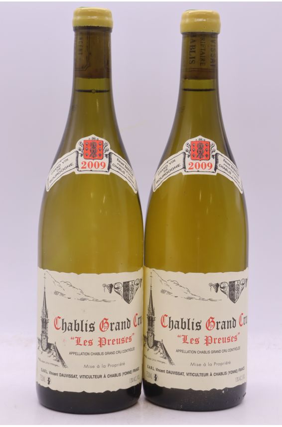 Vincent Dauvissat Chablis Grand Cru Les Preuses 2009