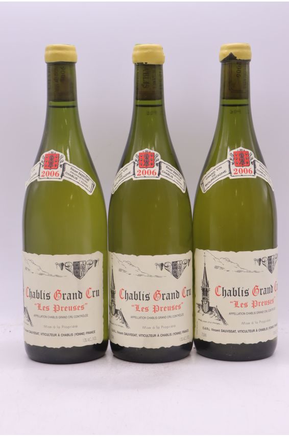 Vincent Dauvissat Chablis Grand Cru Les Preuses 2006