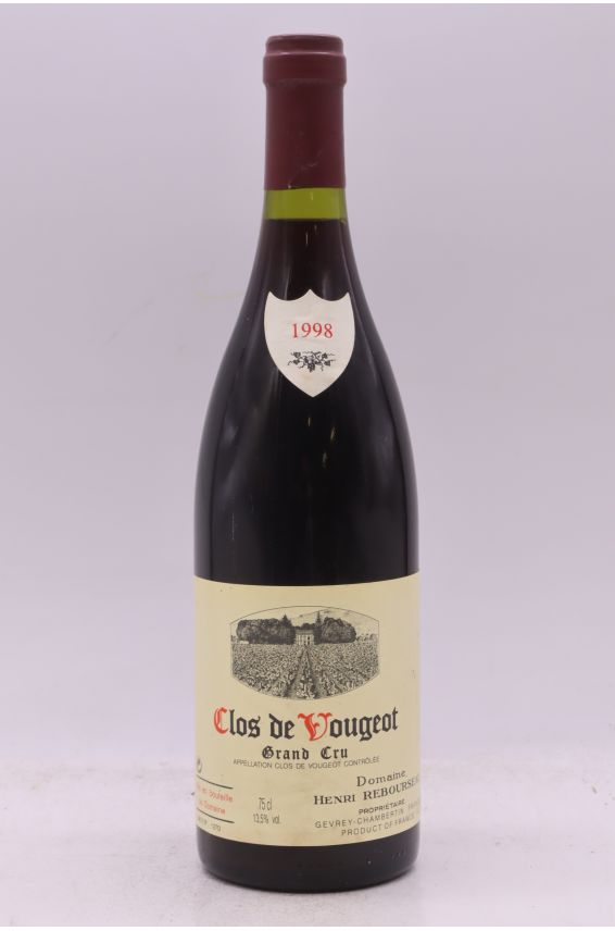 Henri Rebourseau Clos Vougeot 1998