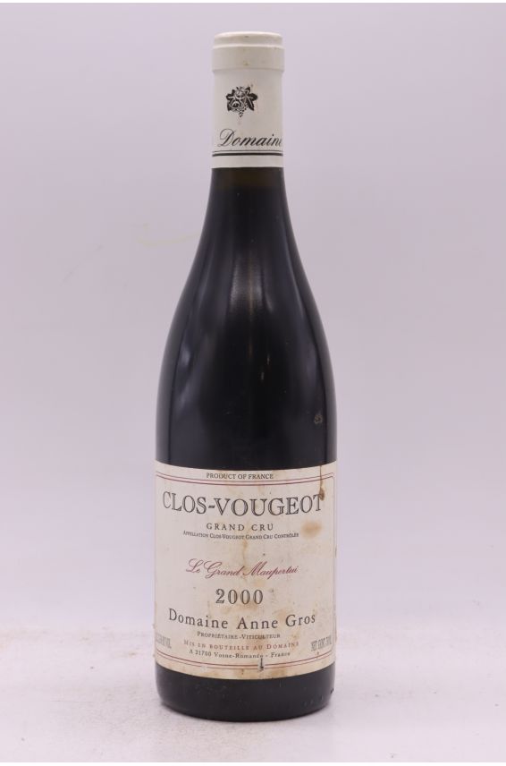Anne Gros Clos Vougeot Grand Maupertui 2000 - PROMO -5% !