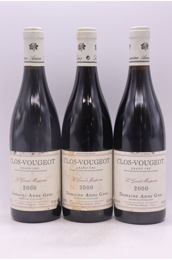 Anne Gros Clos Vougeot Grand Maupertui 2000 - PROMO -5% !