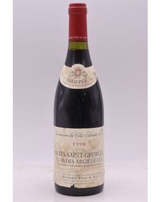 Bouchard P&F Clos Saint Marc Nuits Saint Georges 1er cru Clos des Argillières 1998 -5% DISCOUNT !