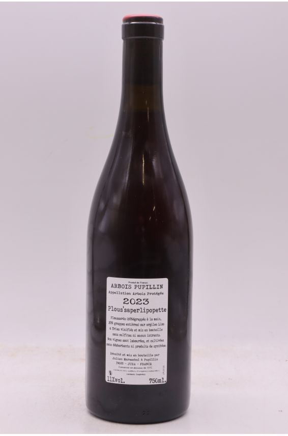 La Borde Arbois Pupillin Plous'saperlipopette 2023
