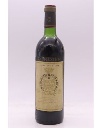 Gruaud Larose 1981 -5% DISCOUNT !