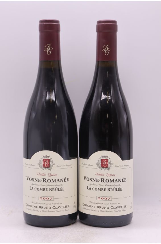 Bruno Clavelier Vosne Romanée La Combe Brulée 2007