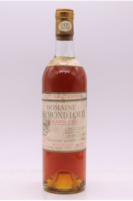 Raymond Louis Haut Sauternes Crème de Tête 1962