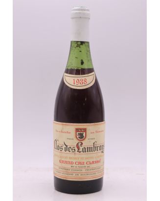 Clos des Lambrays 1938 -10% DISCOUNT !