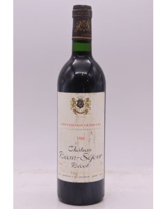 Beauséjour Bécot 1988 -5% DISCOUNT !