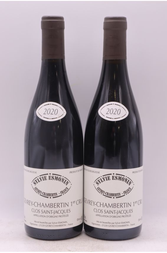 Sylvie Esmonin Gevrey Chambertin 1er cru Clos Saint Jacques 2020