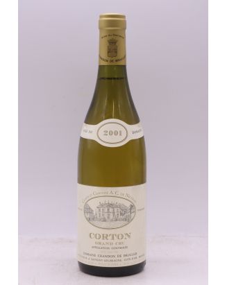 Chandon de Briailles Corton 2001 blanco