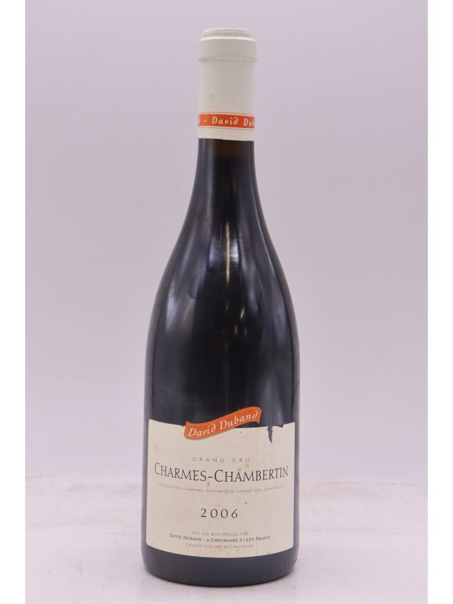 image du vin David Duband Charmes Chambertin 2006
