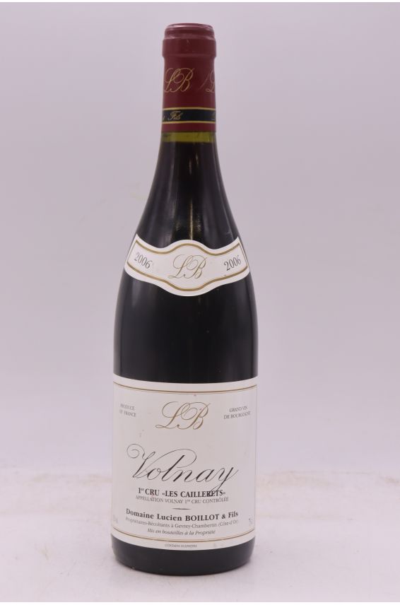 Lucien Boillot Volnay 1er Cru Les Caillerets 2006