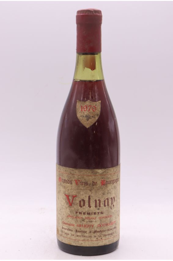 Arliguy Douhairet Volnay 1er cru Fremiets 1970