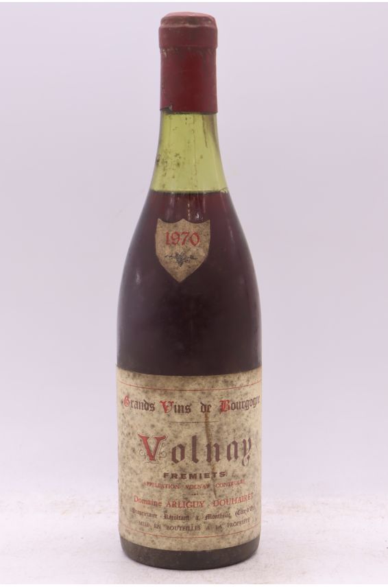 Arliguy Douhairet Volnay 1er cru Fremiets 1970 -15% DISCOUNT !