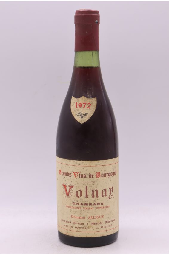 Arliguy Volnay 1er cru Champans 1972 - PROMO -10% !