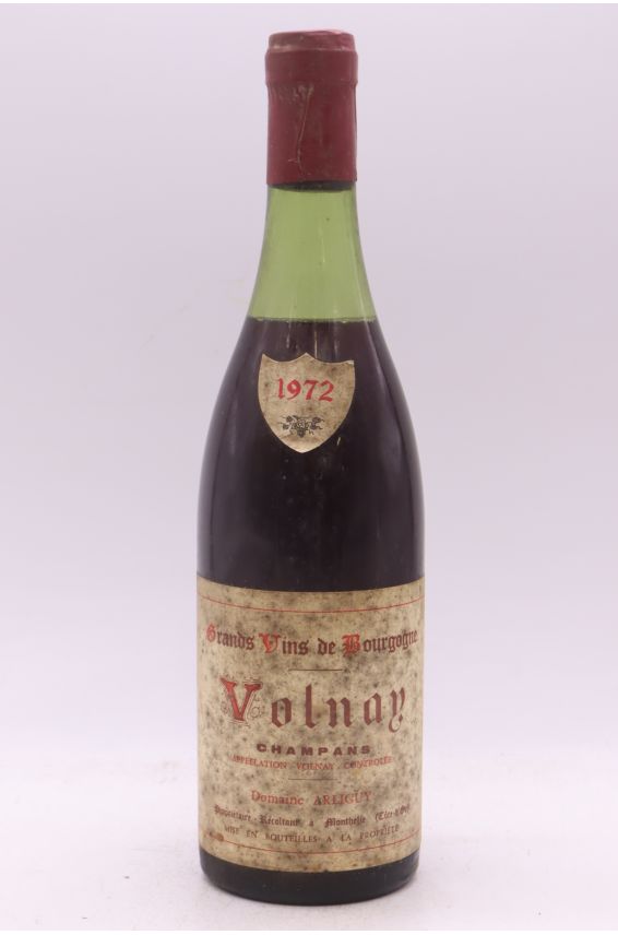 Arliguy Volnay 1er cru Champans 1972 - PROMO -15% !