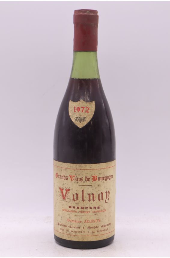 Arliguy Volnay 1er cru Champans 1972 - PROMO -15% !