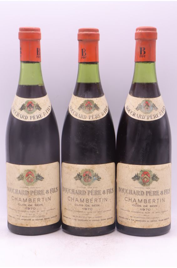 Bouchard P&F Chambertin Clos de Bèze 1970