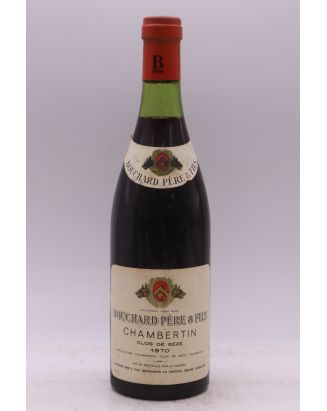 Bouchard P&F Chambertin Clos de Bèze 1970