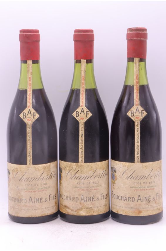 Bouchard Ainé Chambertin Clos de Bèze 1969 -15% DISCOUNT !