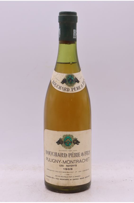 Bouchard P&F Puligny Montrachet 1er cru Les Referts 1969