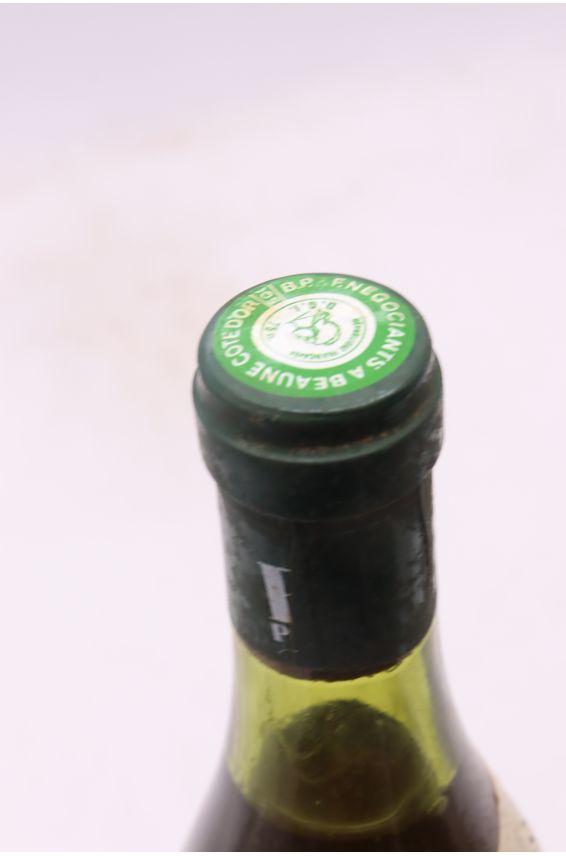 Bouchard P&F Puligny Montrachet 1er cru Les Referts 1969