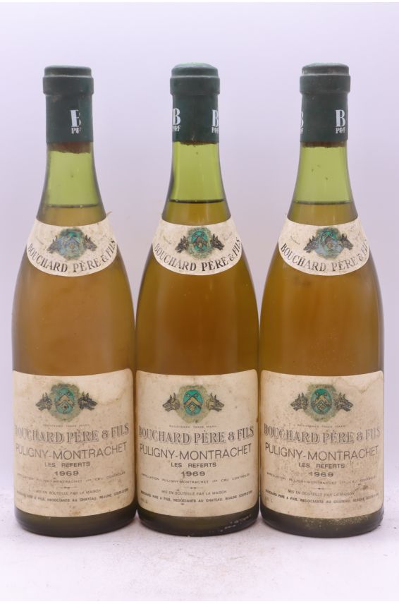 Bouchard P&F Puligny Montrachet 1er cru Les Referts 1969