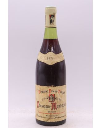 Prieur Brunet Chassagne Montrachet 1er cru Les Morgeots 1974 Rouge -10% DISCOUNT !